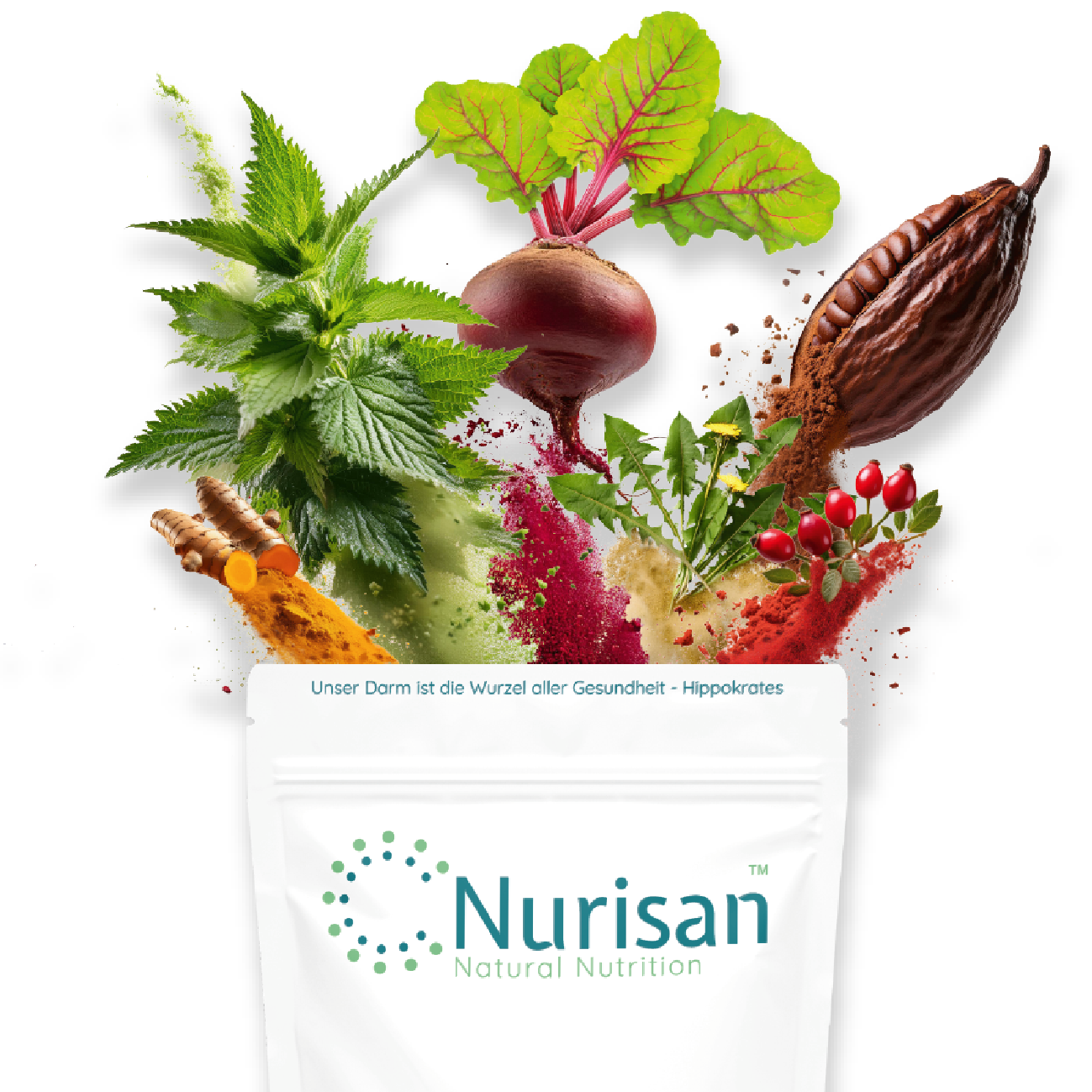 Nurisan® - Dein darmoptimiertes Superfood bei Reizdarm 600g <b>VORRATSPACKUNG</b> – Bild 5